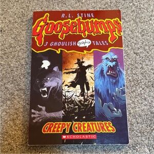 Goosebumps Creepy Creatures Graphic Novel by R.L. Stine